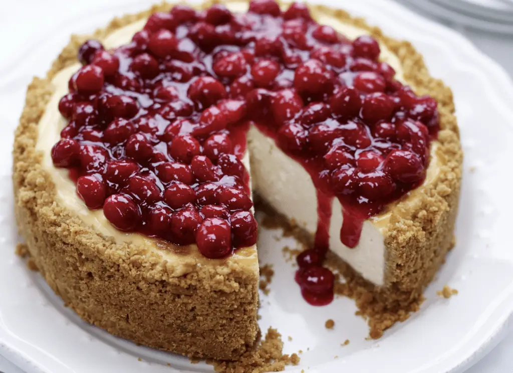Cranberry Cheesecake: A Festive Delight for All Seasons