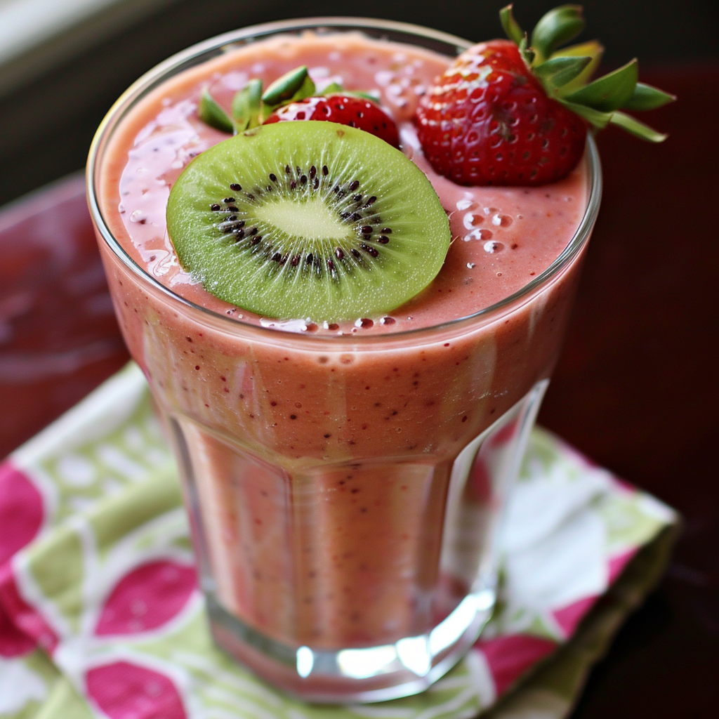 Kiwi Strawberry Smoothie
